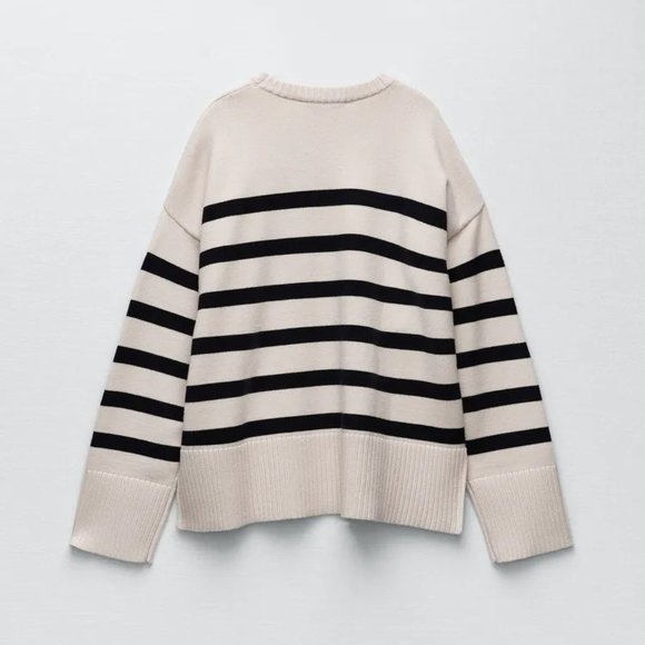 Zara Striped Knit Sweater SOLD OUT - Picture 3 of 6